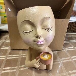 Antique hand made vase ♥️